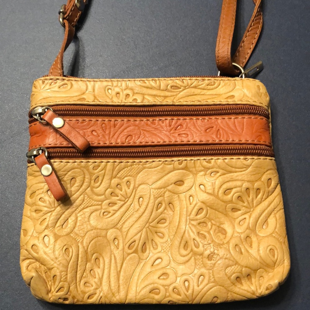 Italian made leather purse
